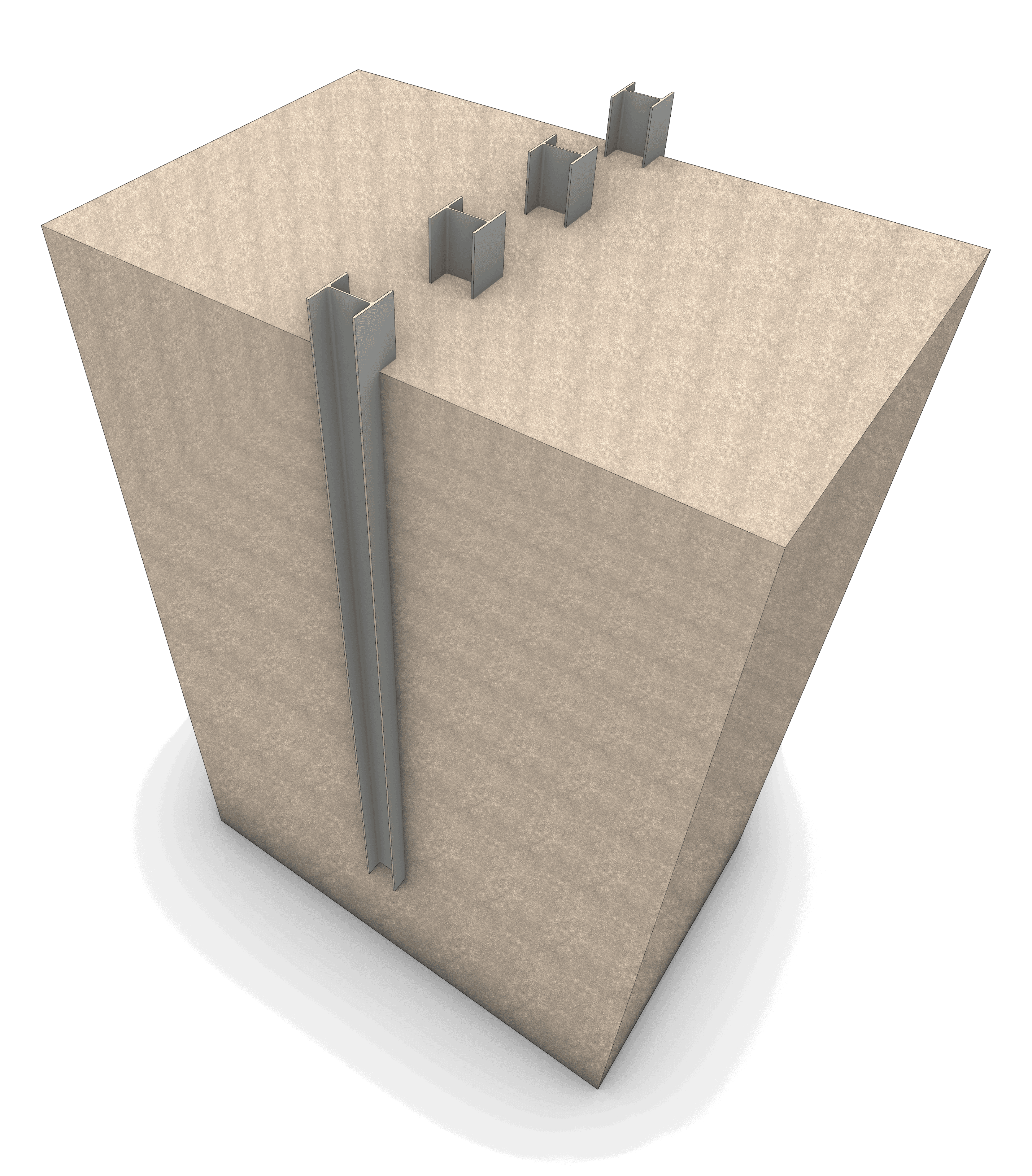 H-pile 엄지말뚝 근입