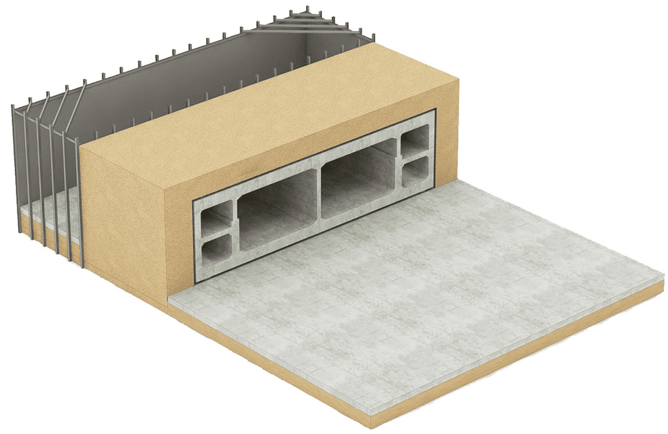 선단 가이드빔 설치
