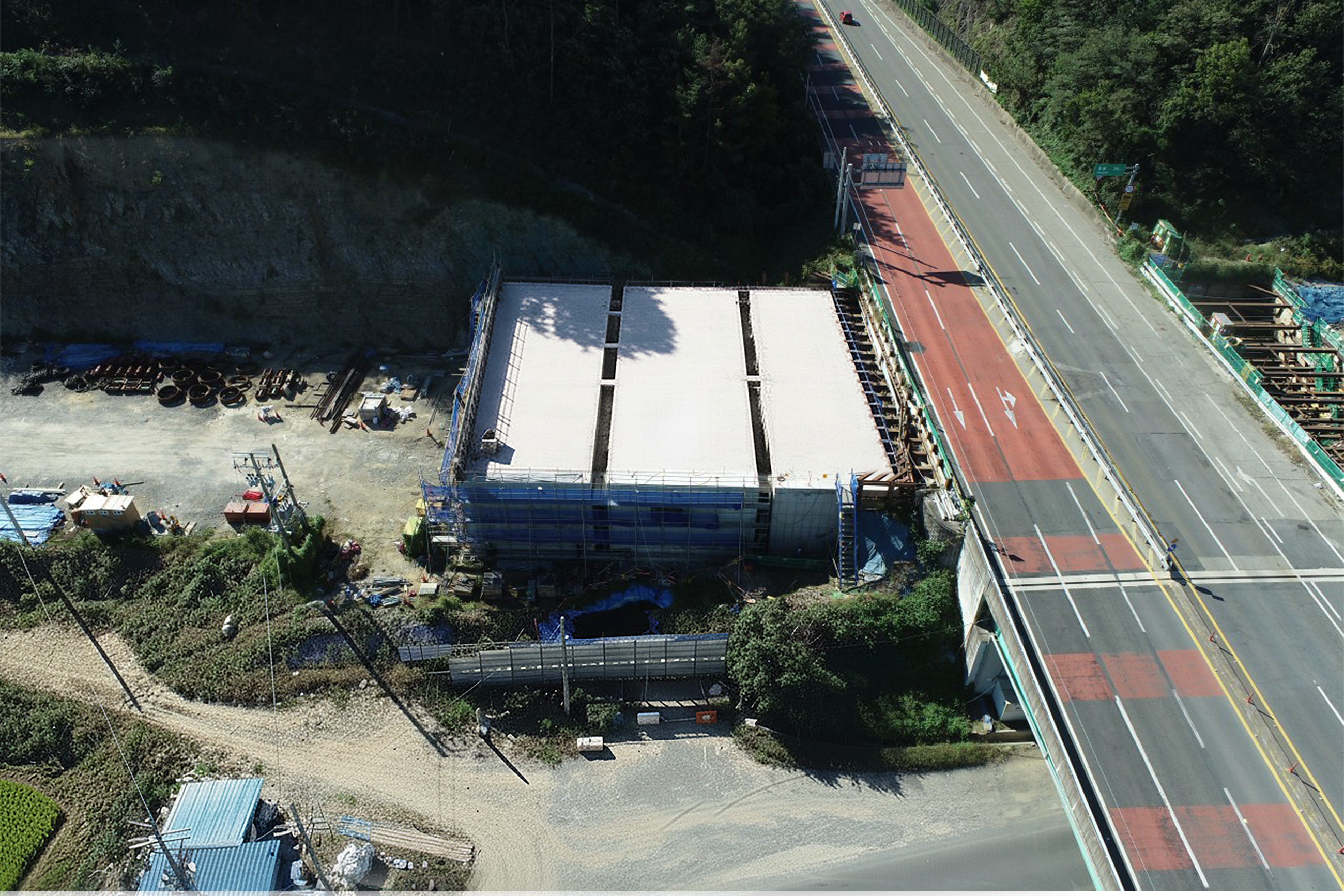 지하 터널 공사